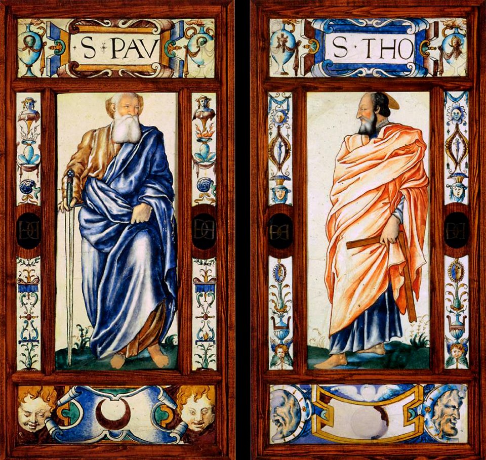 Léonard Limosin - St Paul and St Thomas - WGA13042