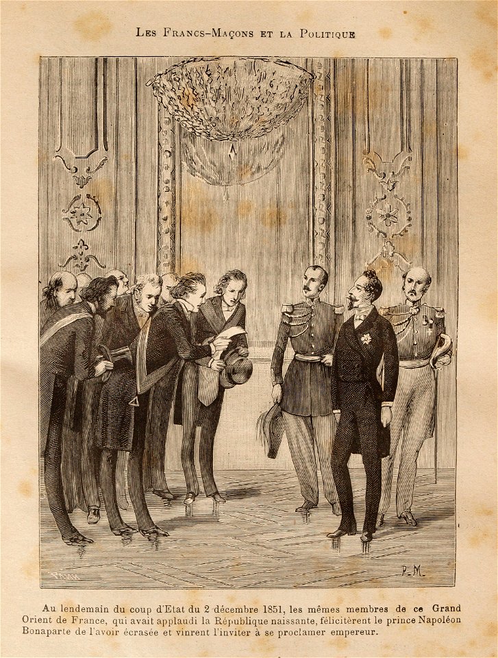 Léo Taxil-Mystères de la Franc-Maçonnerie-gravure 69