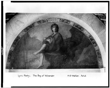 Lyric poetry; The boy of Winander - H.O. Walker, artist. LCCN91480470