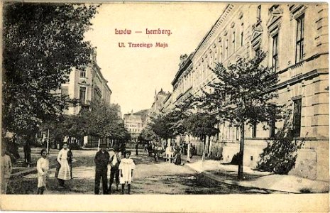 Lwów-Lemberg. Ul.Trzeciego Maja