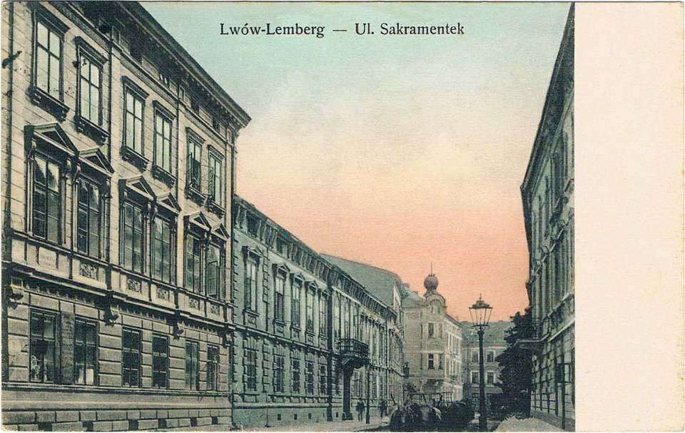 Lwów-Lemberg - Ul.Sakramentek