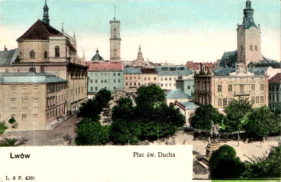 Lwów. Plac św.Ducha