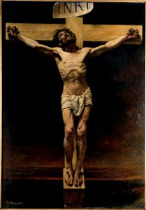 Léon Bonnat - Le Christ en croix - PPP411 - Musée des Beaux-Arts de la ville de Paris