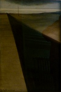 Léon Spilliaert (1909) - Golfbreker met paal
