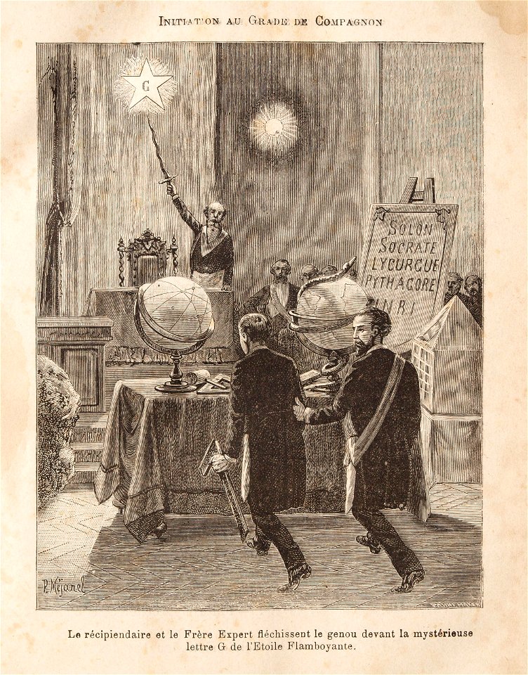 Léo Taxil-Mystères de la Franc-Maçonnerie-gravure 08