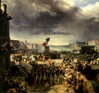 Léon Cogniet - La Garde nationale de Paris