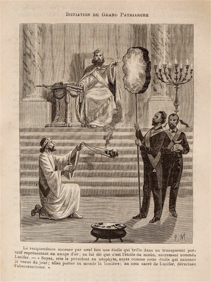 Léo Taxil-Mystères de la Franc-Maçonnerie-gravure 42