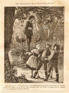 Léo Taxil-Mystères de la Franc-Maçonnerie-gravure 100