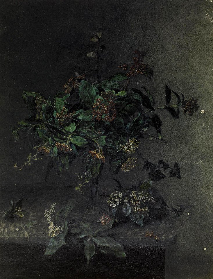 Léon Bonvin - Vase of Wild Flowers - Walters 371666 (2)