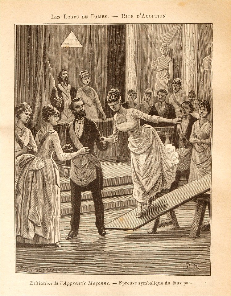 Léo Taxil-Mystères de la Franc-Maçonnerie-gravure 61