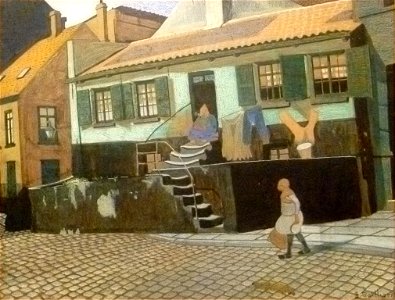 Léon Spilliaert (1913) - Huis 'De Preekstoel' te Oostende