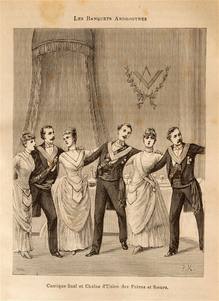 Léo Taxil-Mystères de la Franc-Maçonnerie-gravure 65