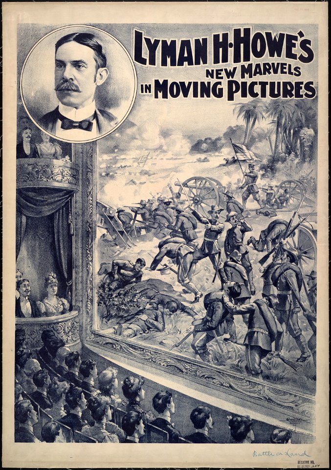 Lyman H. Howe's new marvels in moving pictures - Courier Litho. Co., Buffalo, N.Y. LCCN99404849
