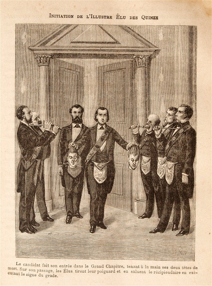 Léo Taxil-Mystères de la Franc-Maçonnerie-gravure 29