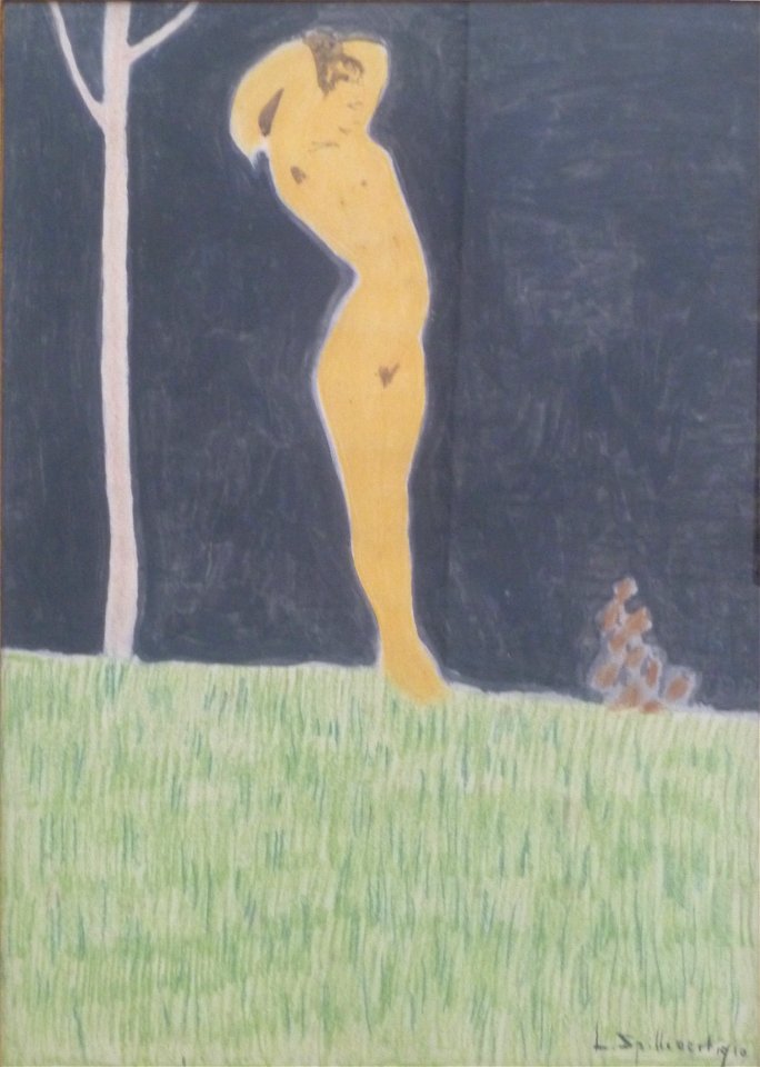 Léon Spilliaert (1910) - Staand naakt