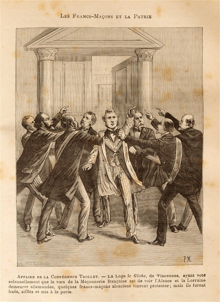 Léo Taxil-Mystères de la Franc-Maçonnerie-gravure 73