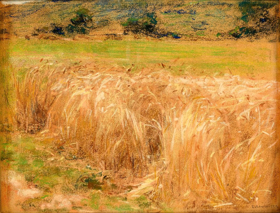 Léon Augustin Lhermitte - Wheat