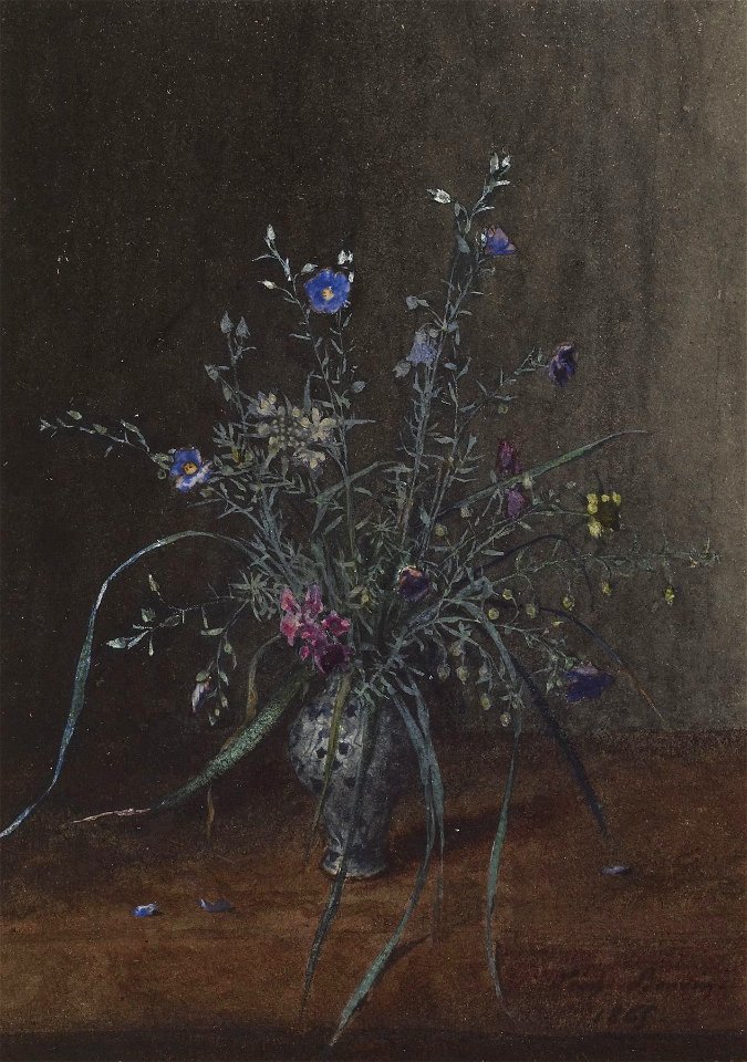 Léon Bonvin - Vase of Wild Flowers - Walters 371670 (2)