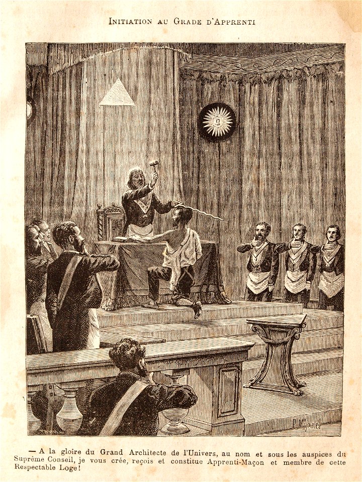 Léo Taxil-Mystères de la Franc-Maçonnerie-gravure 06