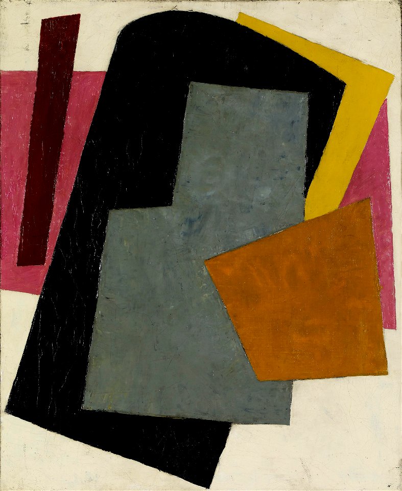 Lyubov' Popova - Untitled Compositions - 1970-8V - Albright–Knox Art Gallery