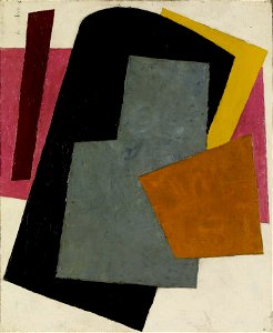 Lyubov' Popova - Untitled Compositions - 1970-8V - Albright–Knox Art Gallery
