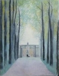 Léon Spilliaert (1930-1931) De dreef naar het kasteel