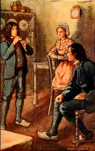 Là-dessus, il souffla dans sa flûte