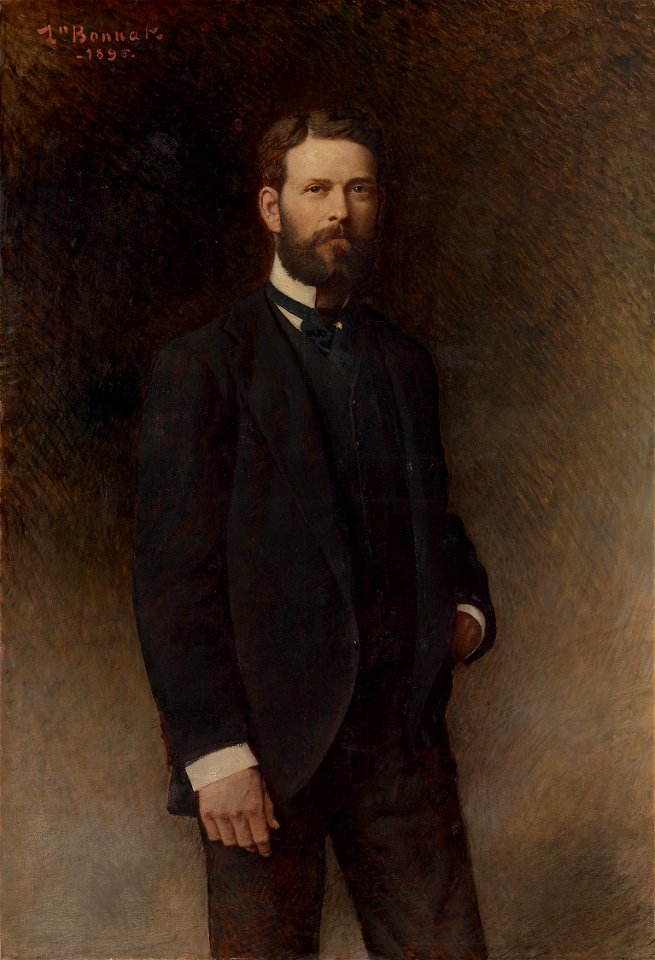 Léon Joseph Florentin Bonnat - Portrait of Henry Field - 1898.6 - Art Institute of Chicago