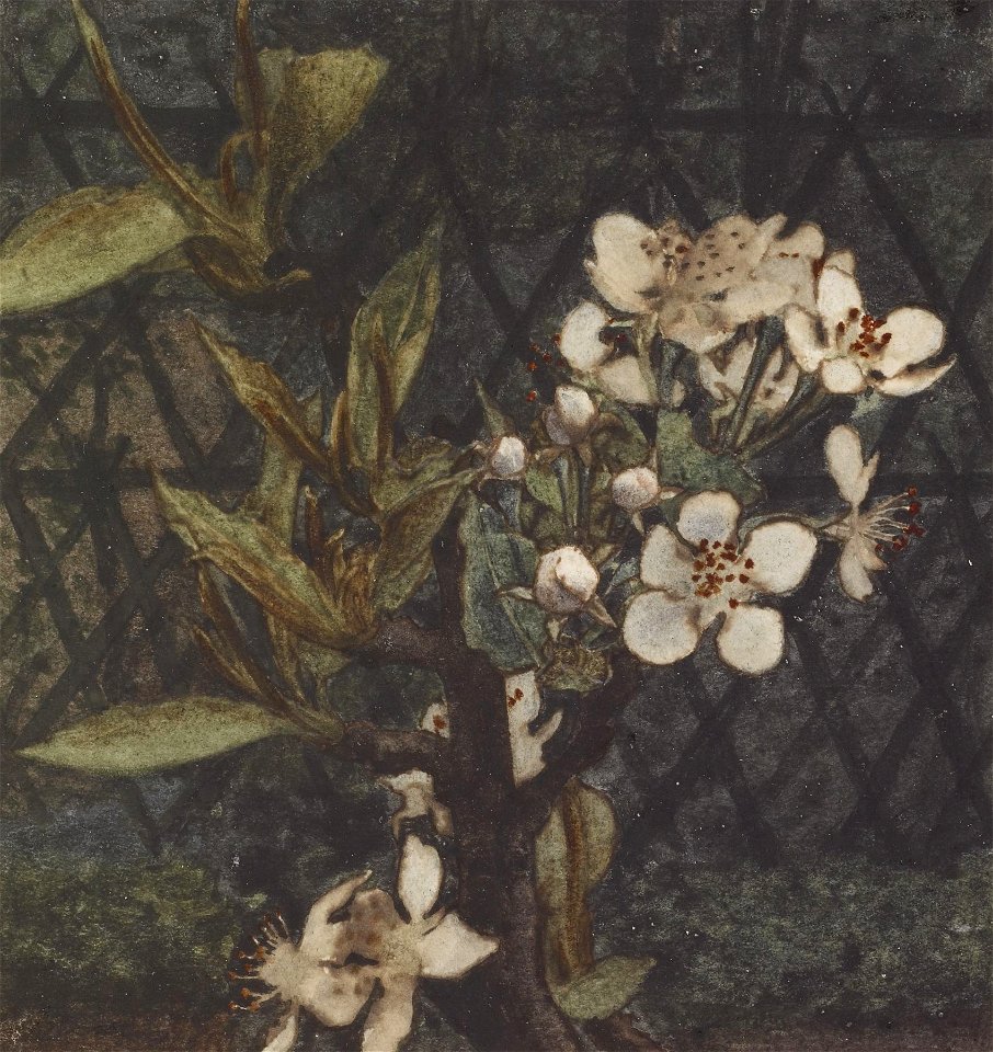 Léon Bonvin - Apple Blossoms - Walters 371507 (2)