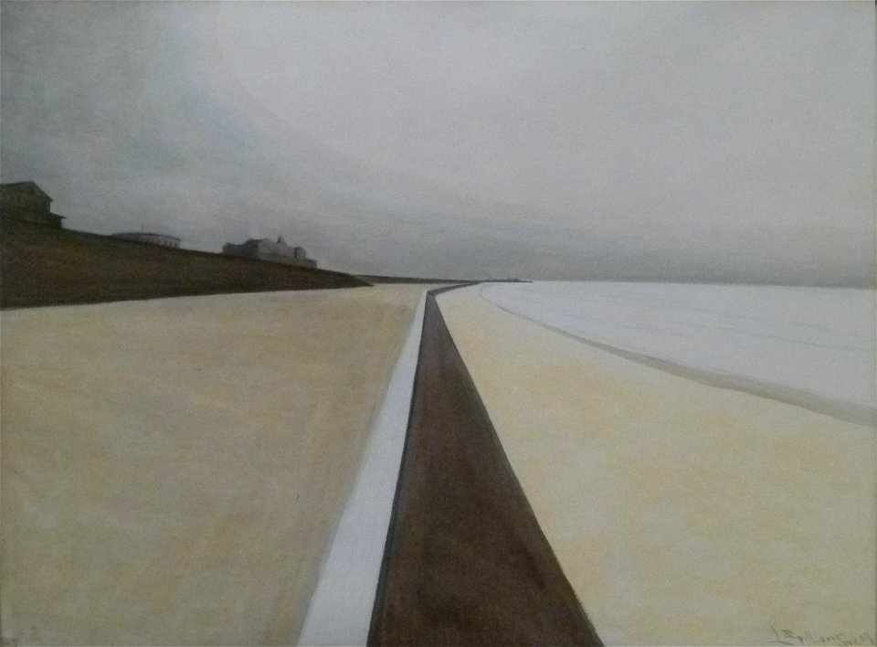 Léon Spilliaert (1909) - Strand en dijk te Oostende