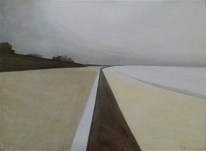 Léon Spilliaert (1909) - Strand en dijk te Oostende