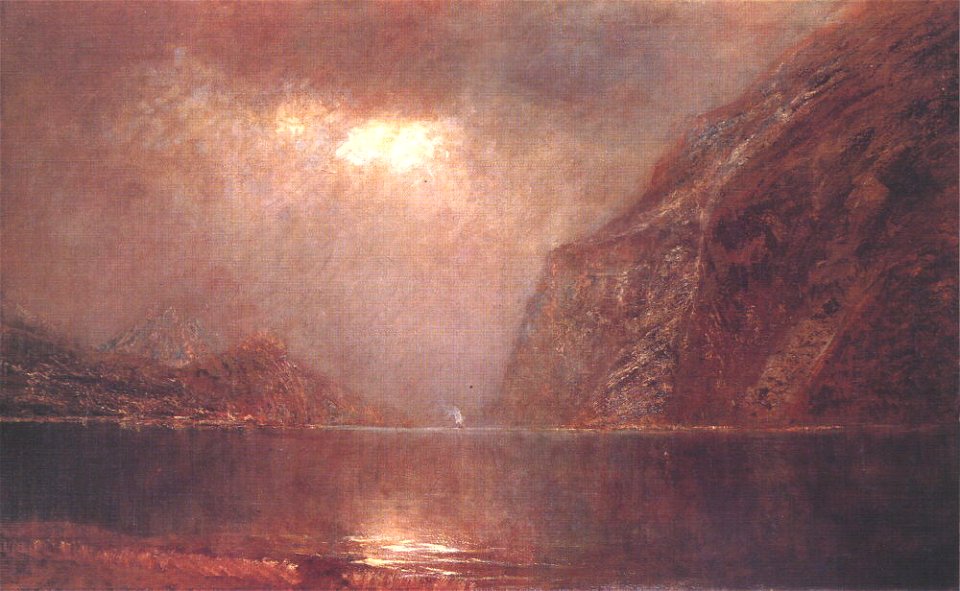László Mednyánszky Iron Gate at the Danube 1890-95