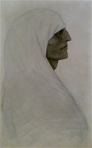 Léon Spilliaert (1902-1903) - Vrouw met witte kap