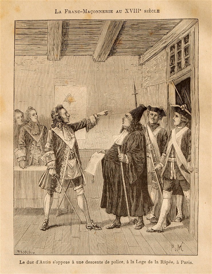 Léo Taxil-Mystères de la Franc-Maçonnerie-gravure 101