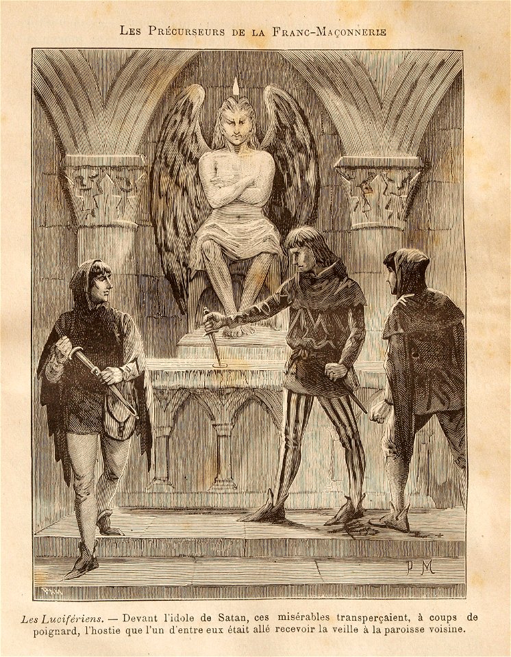 Léo Taxil-Mystères de la Franc-Maçonnerie-gravure 96