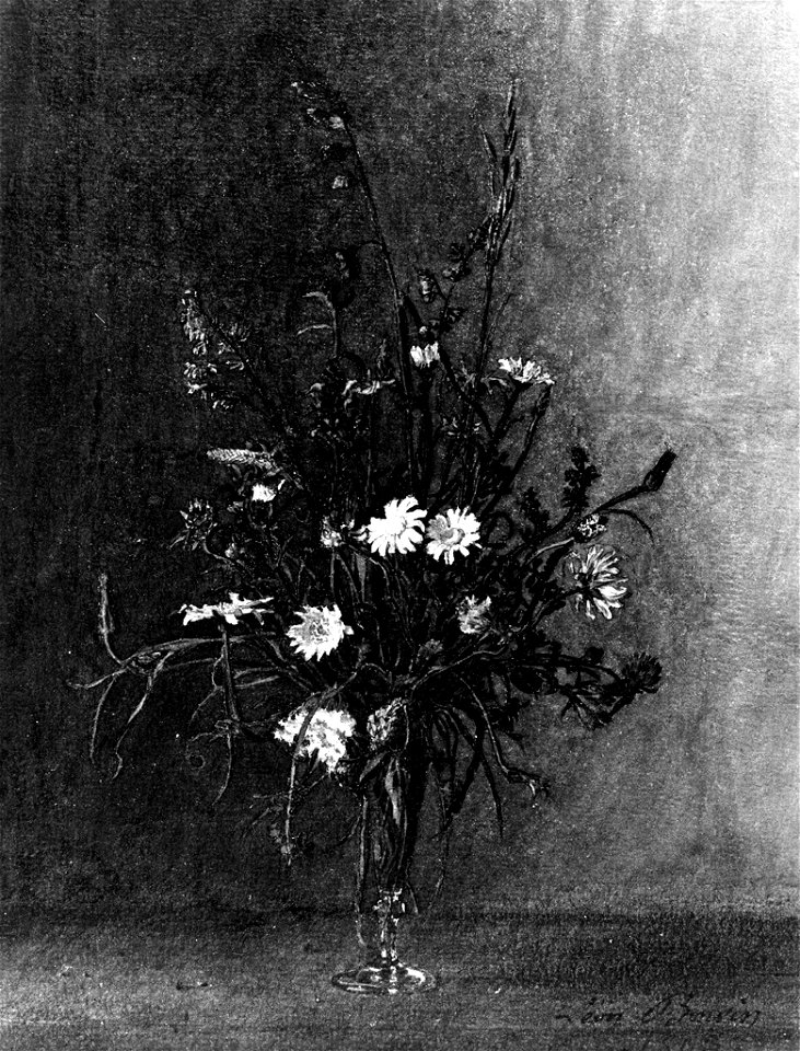 Léon Bonvin - Vase of Flowers - Walters 371506