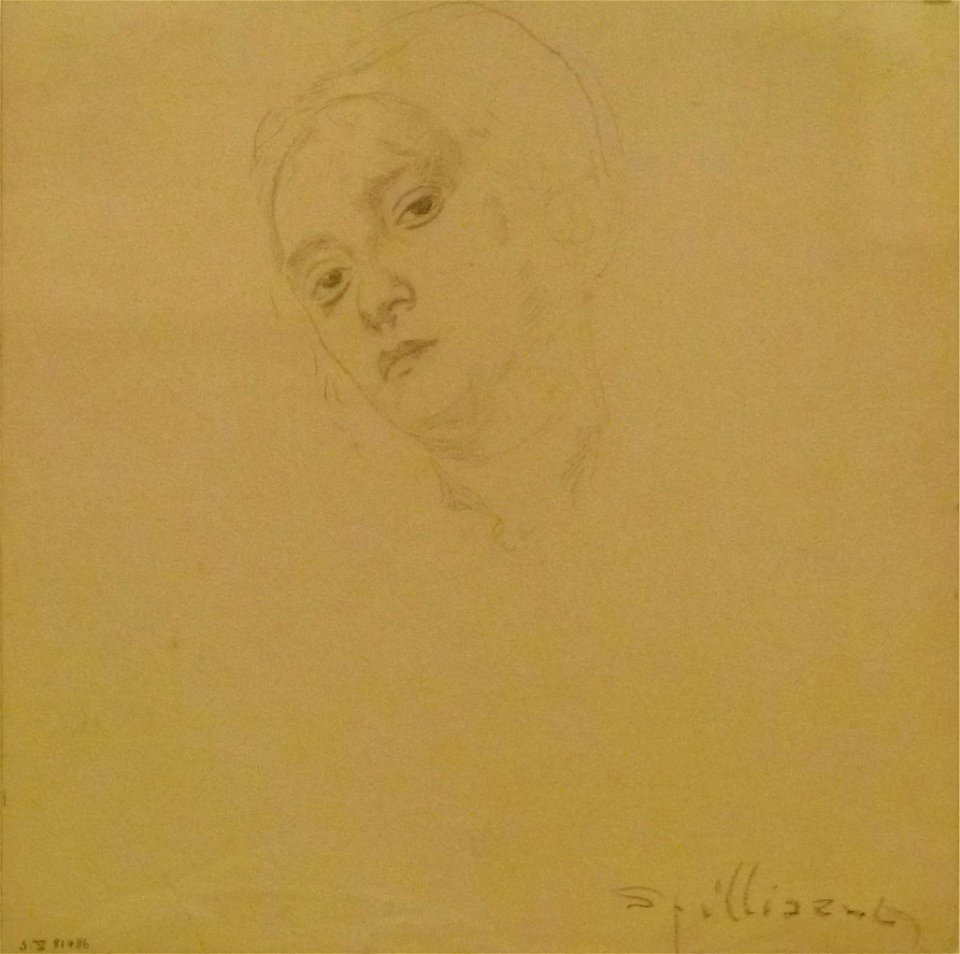 Léon Spilliaert (1917) - Rachel met schuin gebogen hoofd