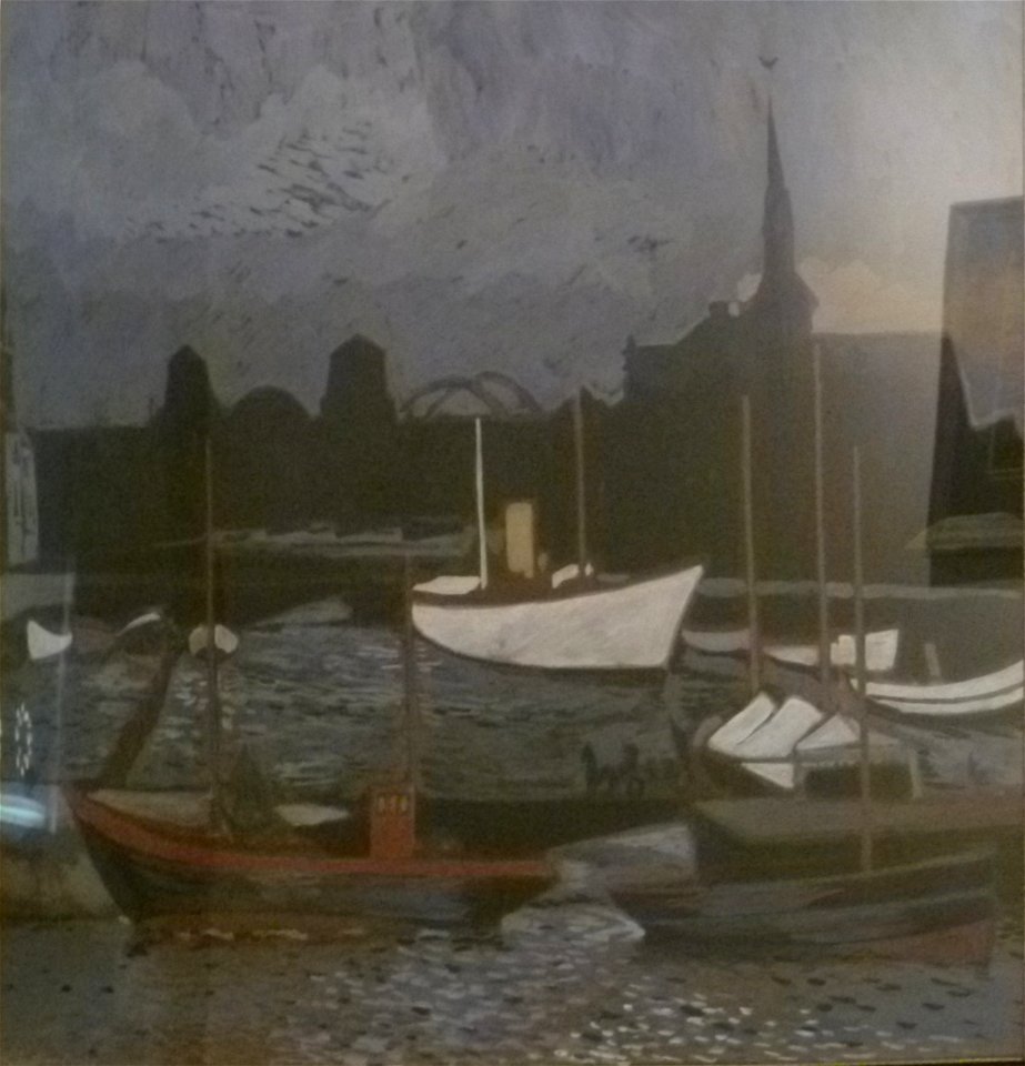 Léon Spilliaert 1924 - Vissersbassin