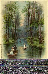 Lübben, Brandenburg - Idylle (Zeno Ansichtskarten)