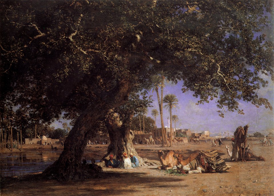 Léon Belly View of Shubra