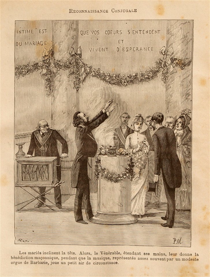 Léo Taxil-Mystères de la Franc-Maçonnerie-gravure 88