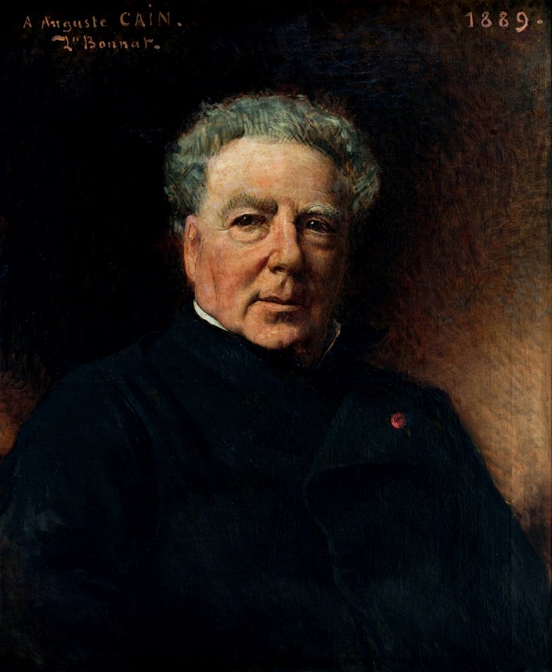 Léon Bonnat - Portrait d'Auguste Cain - PPP897 - Musée des Beaux-Arts de la ville de Paris