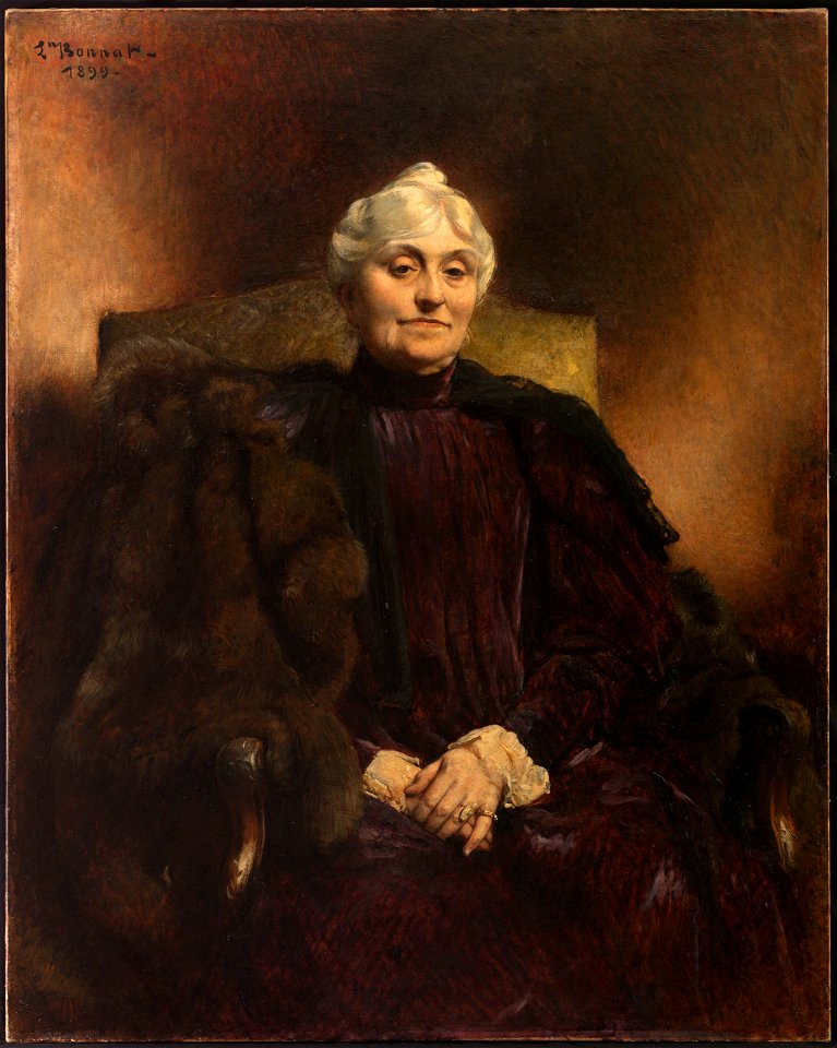 Léon Bonnat - Portrait de Madame Dubernet - PPP3609 - Musée des Beaux-Arts de la ville de Paris