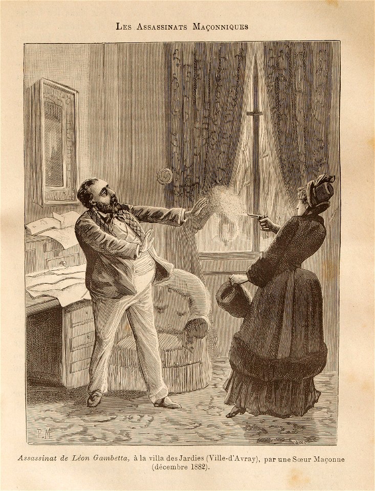 Léo Taxil-Mystères de la Franc-Maçonnerie-gravure 84