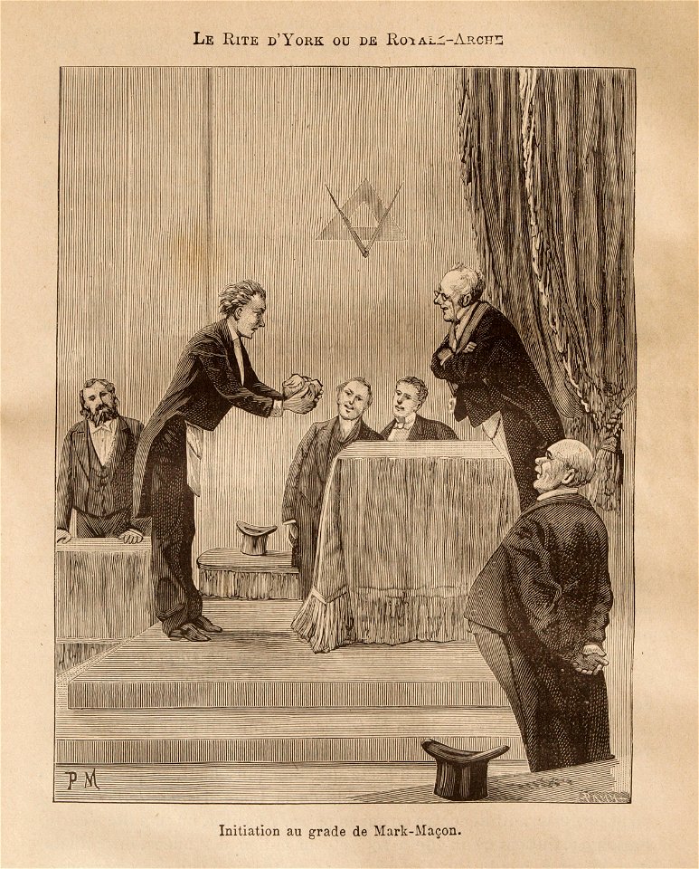 Léo Taxil-Mystères de la Franc-Maçonnerie-gravure 90