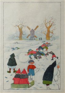 Léon Spilliaert (1918) - Les plaisirs d'hiver 005