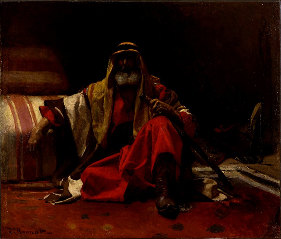 Léon Bonnat - An Arab Sheik - Walters 37173
