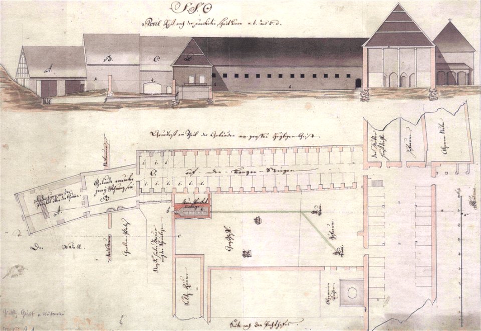 Lüneburg Heiliggeisthospital 1798