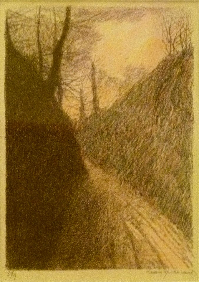 Léon Spilliaert (1919) - De holle weg