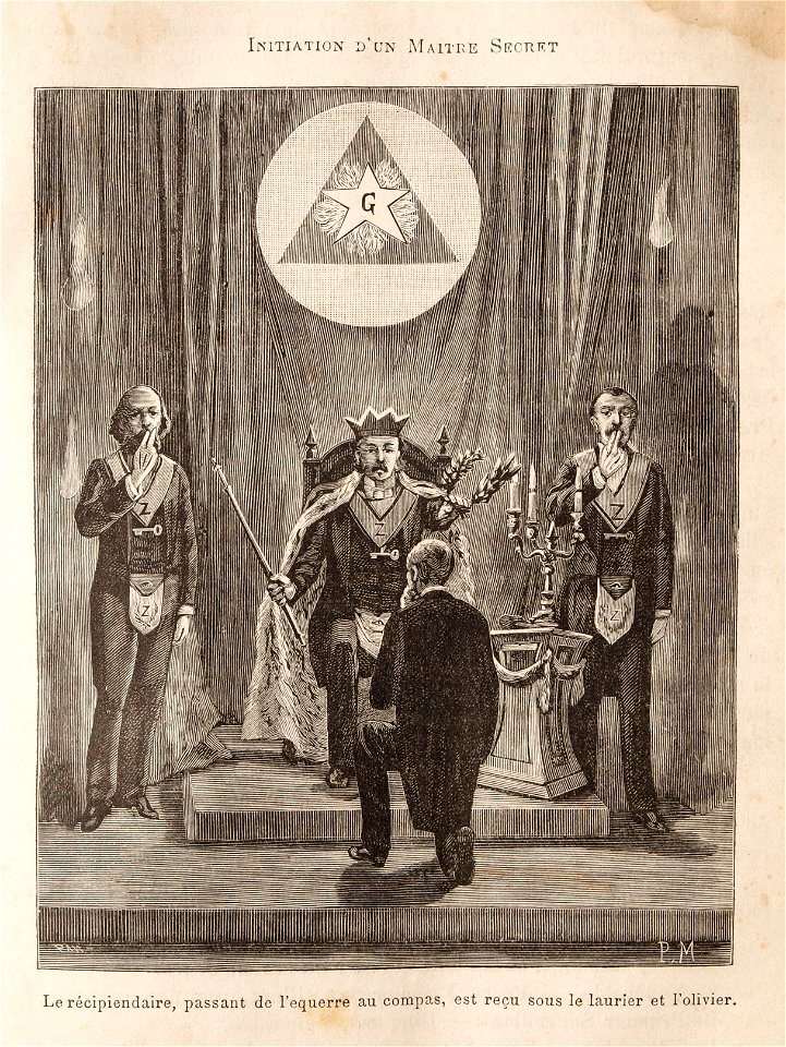 Léo Taxil-Mystères de la Franc-Maçonnerie-gravure 22